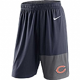 Men's Nike Chicago Bears Navy NFL Shorts FengYun,baseball caps,new era cap wholesale,wholesale hats